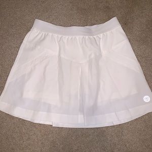 White Troy Sport Skort